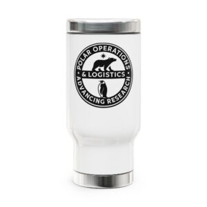 Stainless Steel Travel Mug with Handle, 14oz